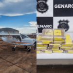 Quadrilha é presa em Itumbiara com avião usado para o tráfico interestadual de cocaína