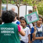 Semana do Meio Ambiente: estudantes participam de ações educativas em parque de Goiânia