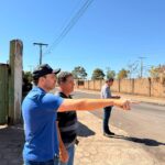 MOBILIDADE URBANA – Prefeito Vilela fecha semana de vistorias conferindo evolução no recapeamento de Aparecida